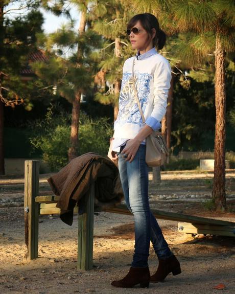 Sudadera + Camisa + Parka Sudadera + Camisa + Parka