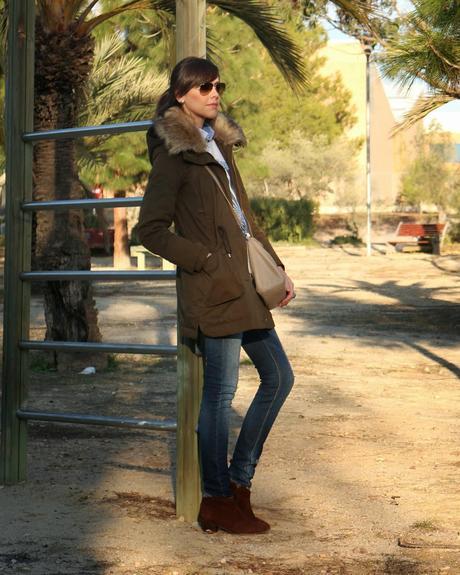 Sudadera + Camisa + Parka Sudadera + Camisa + Parka