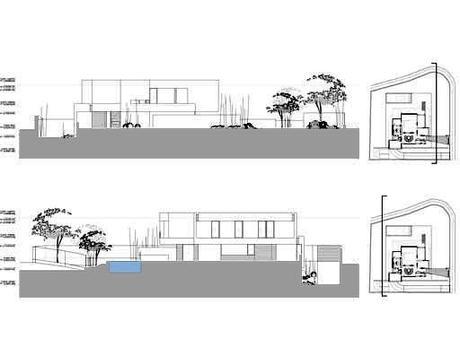 Nuevas imágenes de obra del proyecto de vivienda unifamiliar situado al N.E. de Madrid