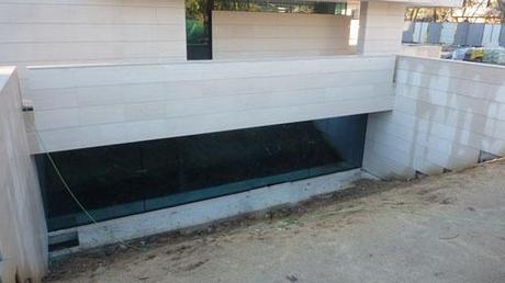 Nuevas imágenes de obra del proyecto de vivienda unifamiliar situado al N.E. de Madrid