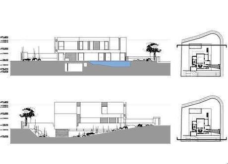 Nuevas imágenes de obra del proyecto de vivienda unifamiliar situado al N.E. de Madrid