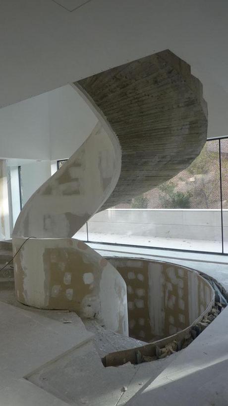 Nuevas imágenes de obra del proyecto de vivienda unifamiliar situado al N.E. de Madrid