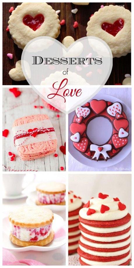 Beautiful Valentine's Day dessert recipes that will make you fall in love! See more party ideas at CatchMyParty.com.