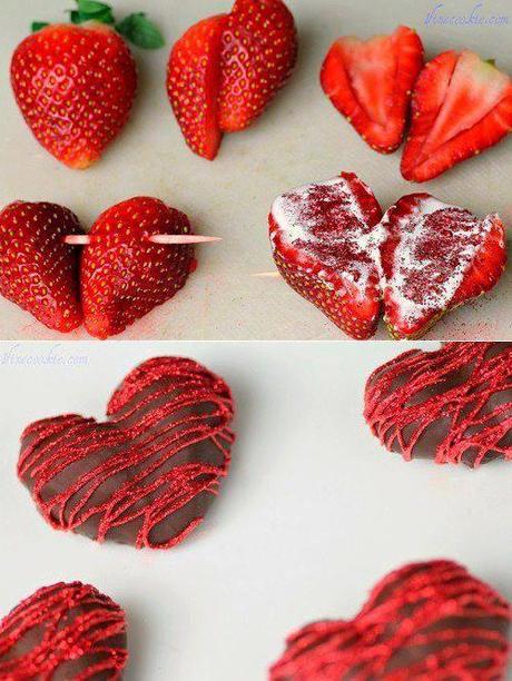 Chocolate+Strawberries+Creativity = the ultimate Valentine's treat!