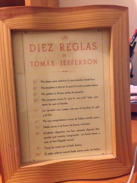 Las diez reglas de Tomas Jefferson