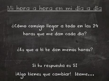 ¿Quiéres saber cómo aprovecho mis minutos para llegar a todo?