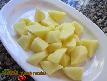 POTAJE DE ALUBIAS ROJAS CON COSTILLA IBÉRICA ADOBADA