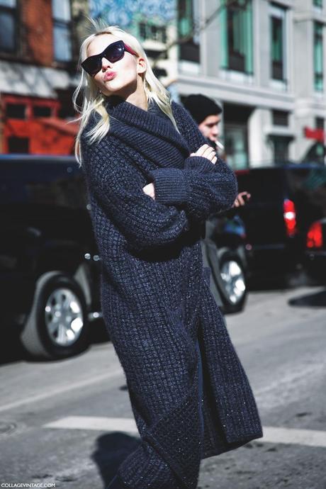 New_York_Fashion_Week-Street_Style-Fall_Winter-2015-Model_Maxi_Coat-Rodarte