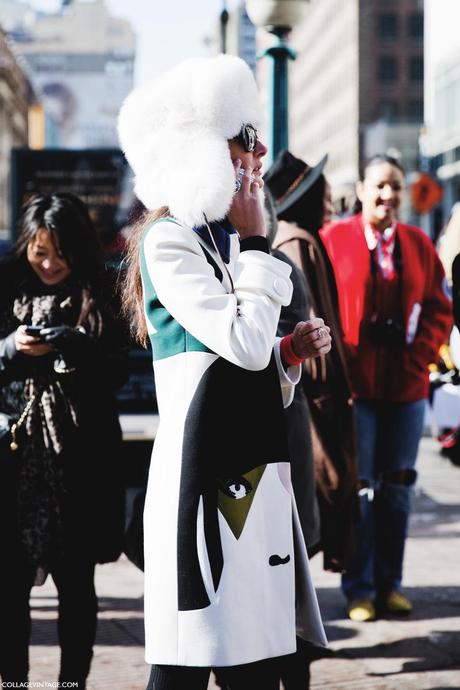 New_York_Fashion_Week-Street_Style-Fall_Winter-2015-Giovanna_Battaglia-Fur_HAt-