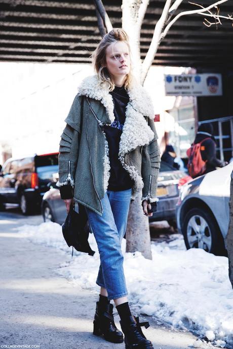 New_York_Fashion_Week-Street_Style-Fall_Winter-2015-Hanne_GAbi_Shearling_Coat