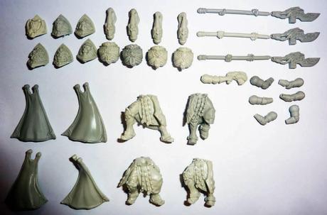 Piezas de la Legio Praetoriana de Kabuki Models