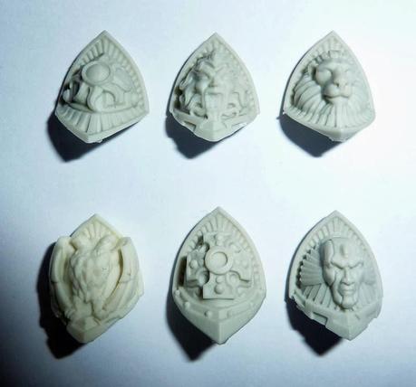 Piezas de la Legio Praetoriana de Kabuki Models