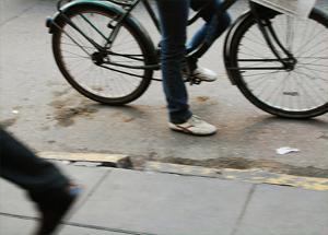 Bici en la ciudad. Foto: Gabriel Gama (vía Flickr)