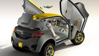 Renault Kwid Concept :: prototipo de auto con drone espía