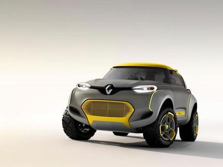 Renault Kwid Concept :: prototipo de auto con drone espía