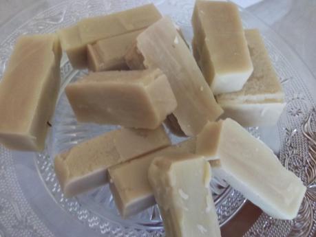 Champú sólido para el pelo.