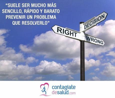 Y tú, ¿previenes o curas?