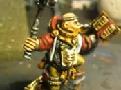 Cómo pintar Sacerdote guerrero arma mano escudo