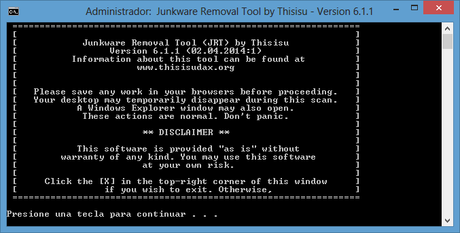 Junkware Removal Tool