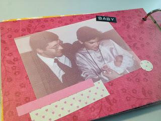 Mi primer trabajo de scrap - Minialbum