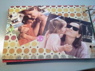 Mi primer trabajo de scrap - Minialbum
