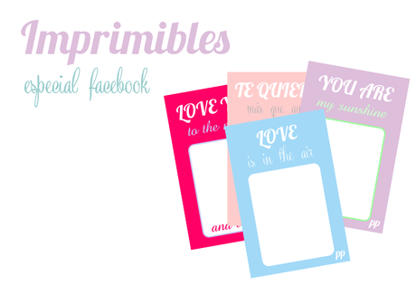 Imprimibles románticos para un San Valentín especial Imprimibles románticos para un San Valentín especial