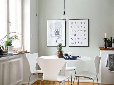 sillas 7 arne jacobsen estilo nórdico decoración interiores nórdicos decoración gris blanco madera decoración en armonía colores decoración atemporal cocinas blancas con oficce blog decoración nórdica 