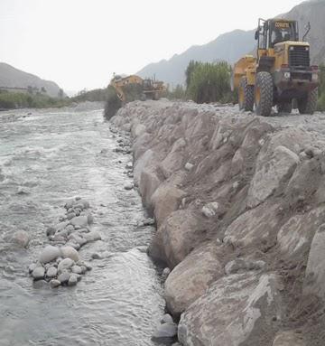 REFUERZAN ZONAS VULNERABLES DEL RIO CAÑETE…