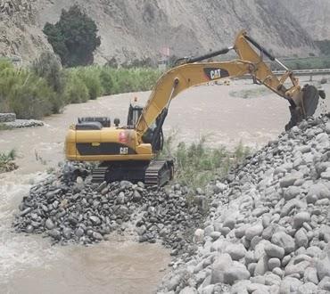 REFUERZAN ZONAS VULNERABLES DEL RIO CAÑETE…