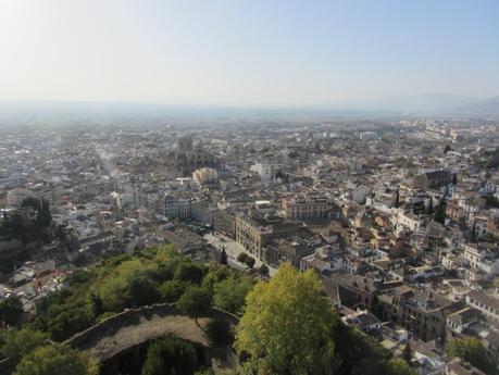 Vistas de Granada desde la Torre de la Vela