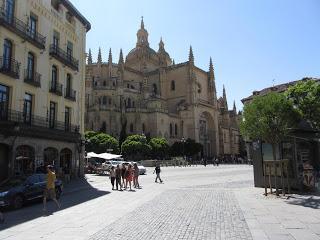 Catedral de Segovia, al lado de la Plaza Mayor