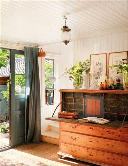 DECORA TU RECIBIDOR Recibidor con mueble sueco