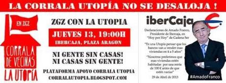 Concentración, 13FEB 19h Central IBercaja