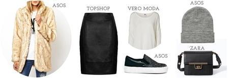 beanie_street-style_outfit fur_coat-leather-skirt_tennis