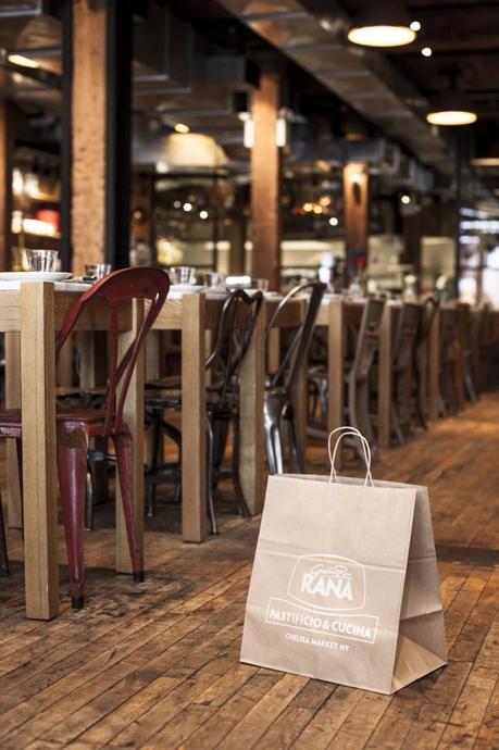 GIOVANNI RANA PASTIFICIO&CUCINA, UN RESTAURANTE ITALIANO DE ESTILO INDUSTRIAL