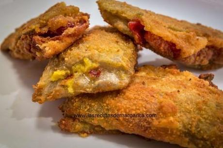 Librillos de pencas de acelgas rellenos-Receta para niños