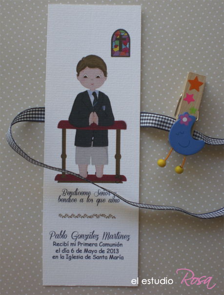 Marcapáginas Comunión