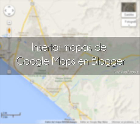 insertar mapa google maps blogger