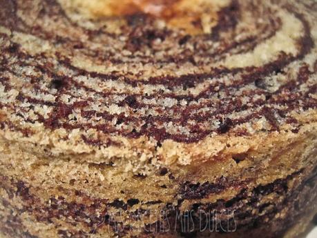 TARTA RAYADA DE CHOCOLATE