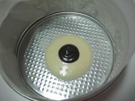 TARTA RAYADA DE CHOCOLATE