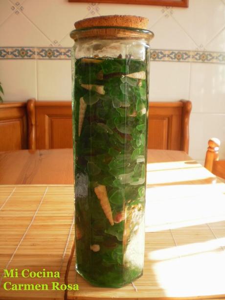 CAZUELA DE BOQUERONES AL LIMON CON AJITOS Y PEREJIL.