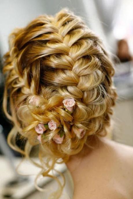 Fotos de peinados para novias con trenzas