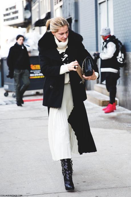 New_York_Fashion_Week-Street_Style-Fall_Winter-2015-Maria_Laudarel-White_Scarf-