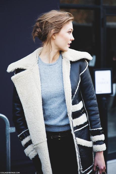 New_York_Fashion_Week-Street_Style-Fall_Winter-2015-Karlie_Kloss-Shearling-Jacket