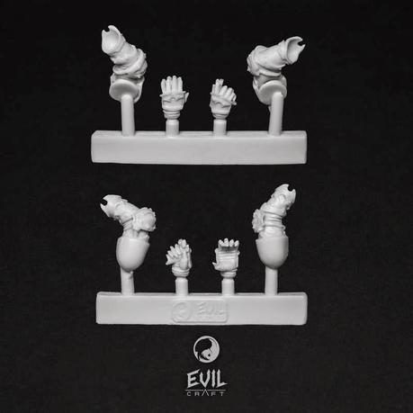 El ultimo set de brazos de Evil Craft para MEC