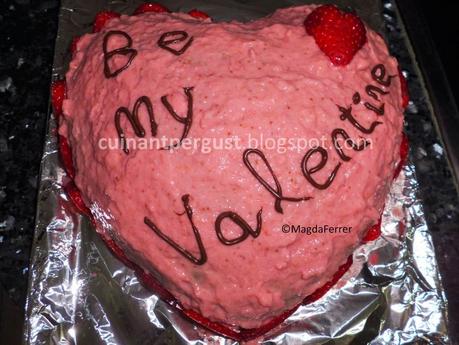 Tarta de San Valentín