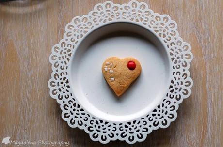 GALLETAS DE MANTEQUILLA - CORAZONES Y FLORES PARA SAN VALENTÍN