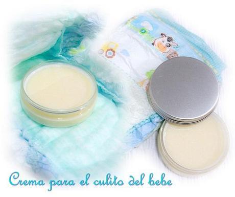 Crema casera para el culito del bebé