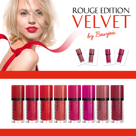 lo nuevo de Bourjois, Labiales Rouge Edition Velvet