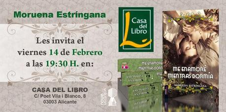 ESTA TARDE PRESENTO MI LIBRO EN ALICANTE ¡¡TE ESPERO!!